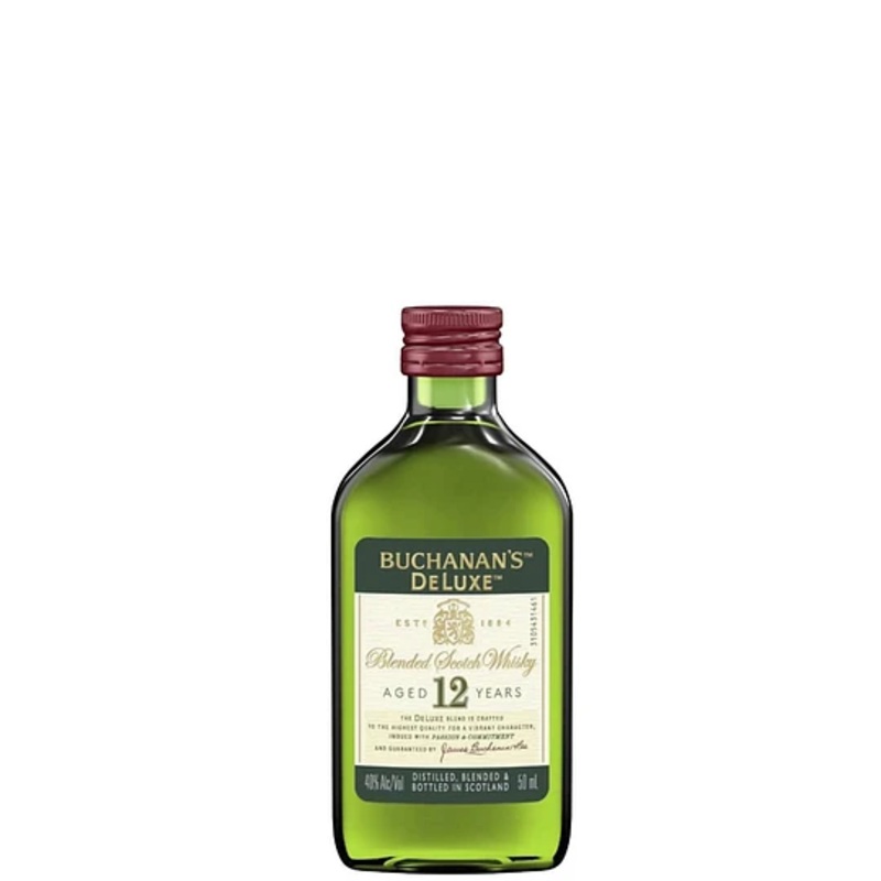 Buchanan'S Blended Scotch Deluxe 12 Yr 80 50Ml 12pk