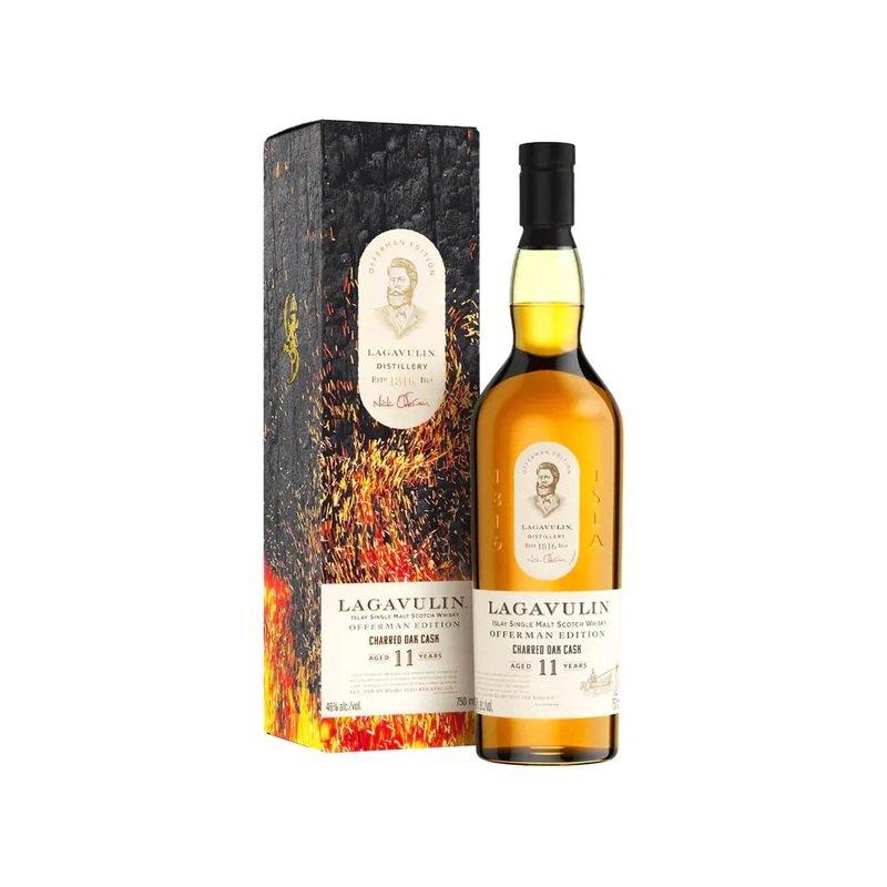 Lagavulin Offerman Edition Charred Oak Cask Single Malt Scotch Whisky Aged 11 Years