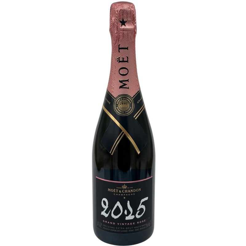 Moet & Chandon Grand Vintage 2015 Brut Rose Champagne