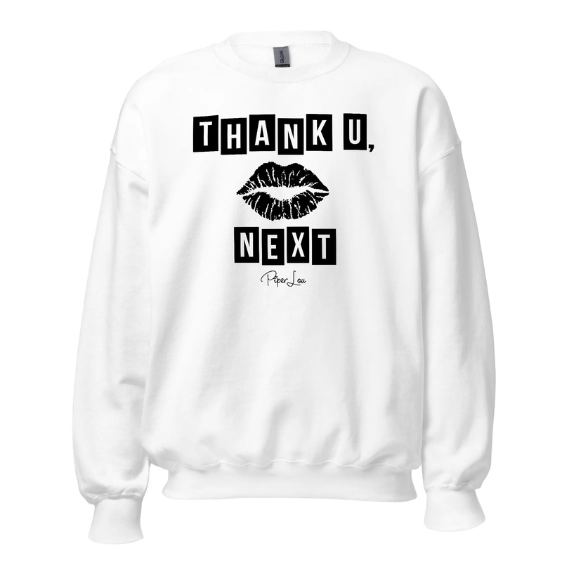 Thank U Next - Crewneck Sweatshirt White
