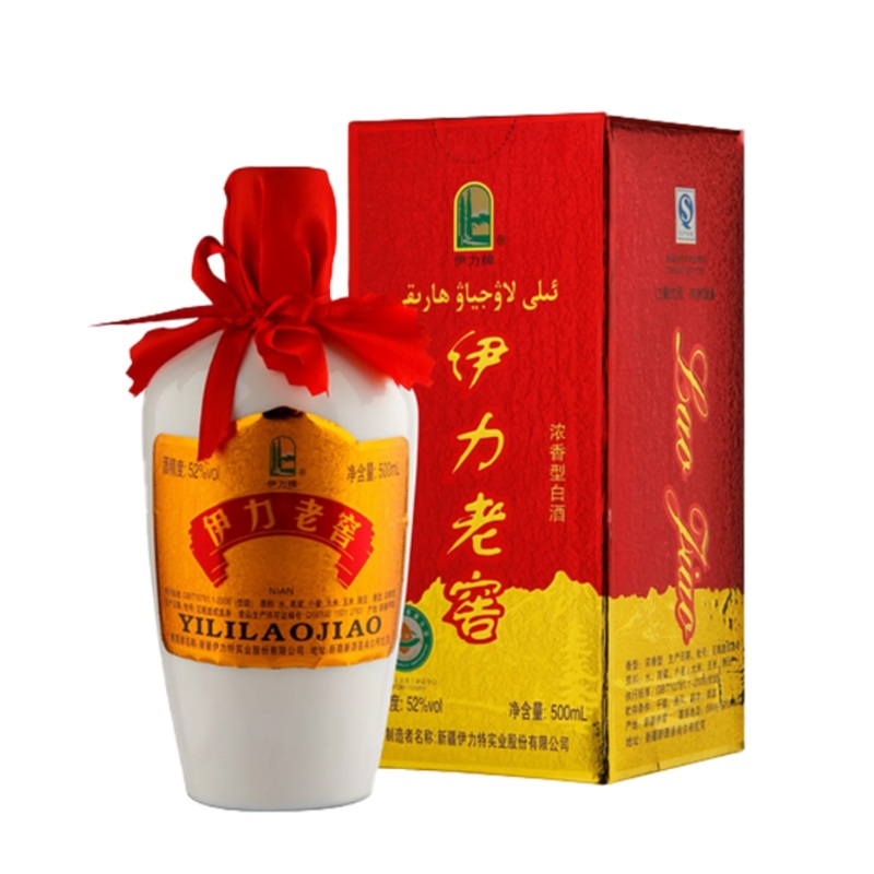 YILITE Yi Li Lao Jiao Aged Chinese Bai Jiu 52% 500mL
