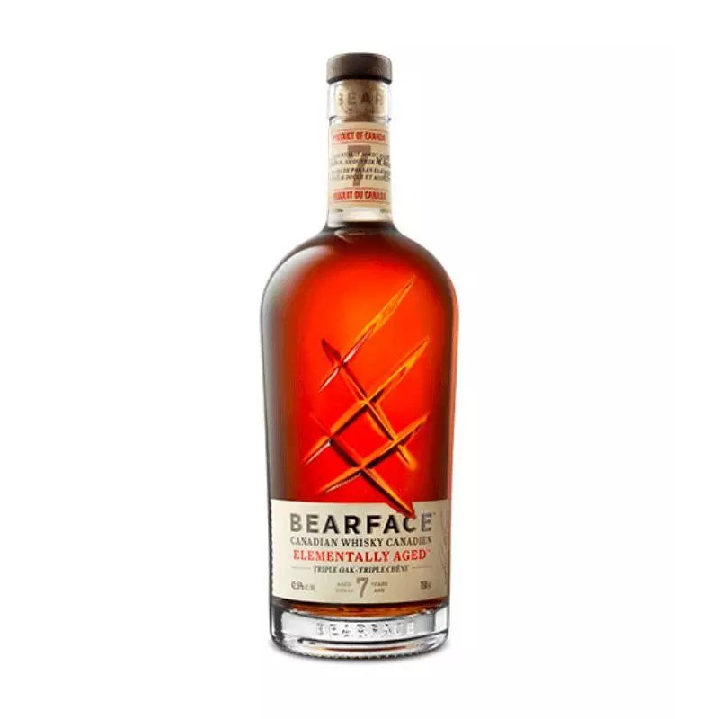 Bearface 7 Year Triple Oak Canadian Whisky 750mL