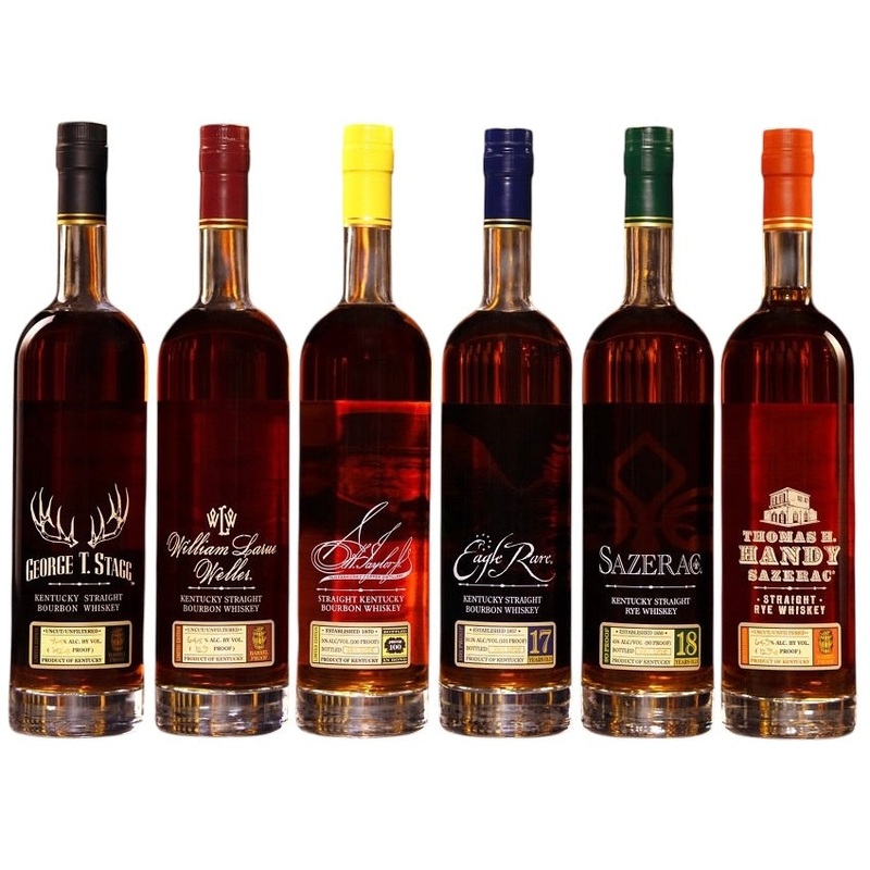 Buffalo Trace 2025 Release Antique Collection (6 x 750 ml bottles)
