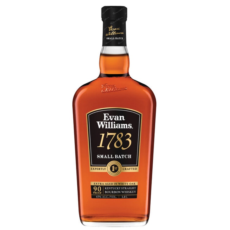 Evan Williams Straight Bourbon 1783 Small Batch 90 750Ml