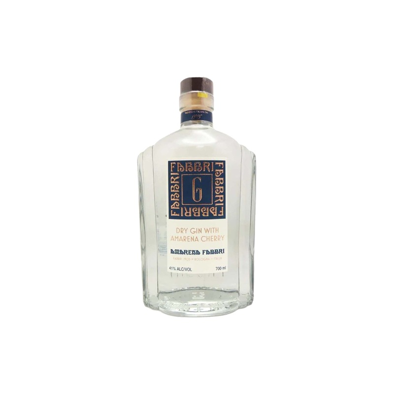 FABBRI DRY GIN WITH AMARENA CHERRY 700ml