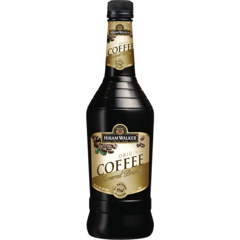 HIRAM WALKER COFFEE FLAVORED BRANDY 60 750ML
