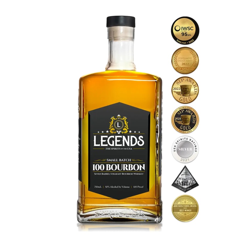 Legends 100 Bourbon - Straight Bourbon Whiskey