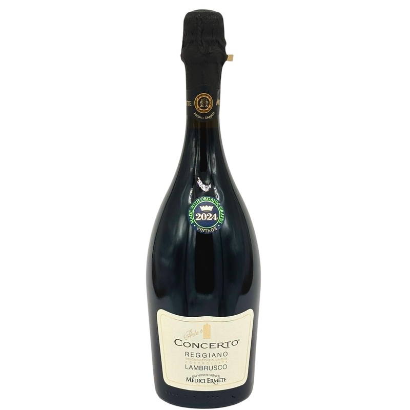 Medici Ermete 2024 Organic Lambrusco Secco Reggiano Arte e Concerto