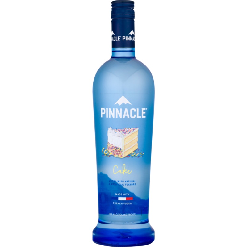 PINNACLE CAKE FLAVORED VODKA 60 750ML