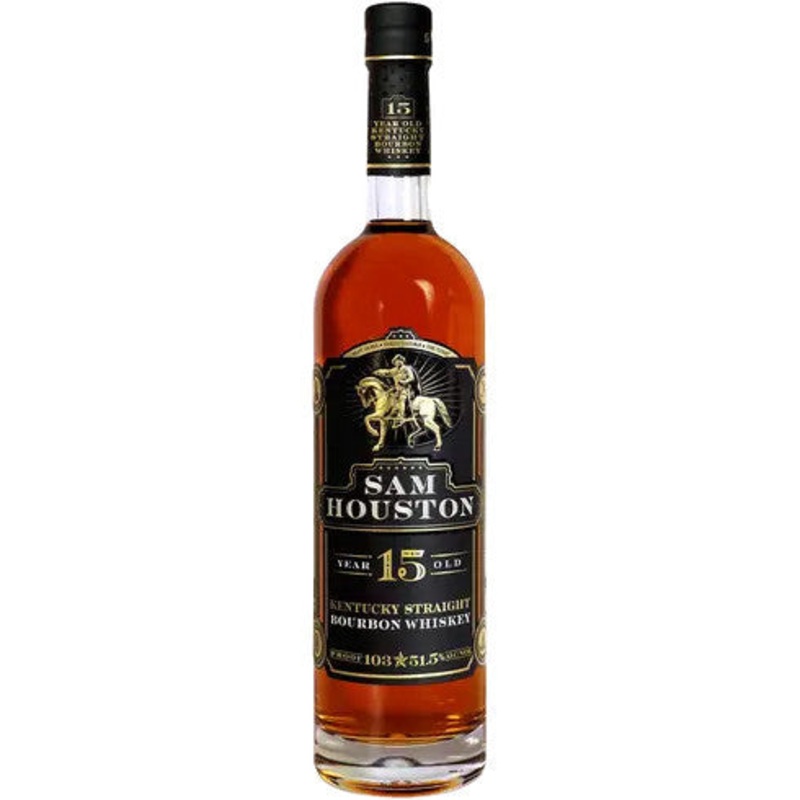 Sam Houston 15 Year Old - Kentucky Straight Bourbon Whiskey (750ml)