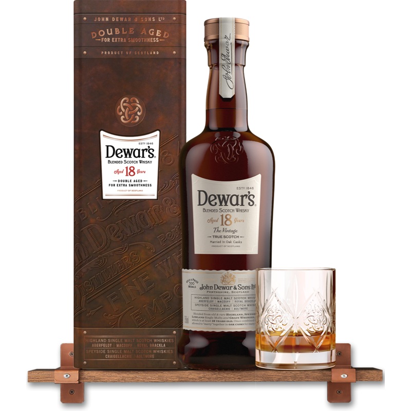 Dewar's Blended Scotch Whiskey 18 years