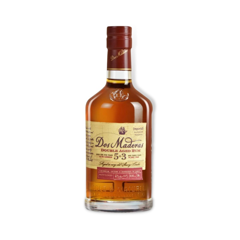 Dos Maderas 5+3 Double Aged Rum 700ml (ABV 37.5%)