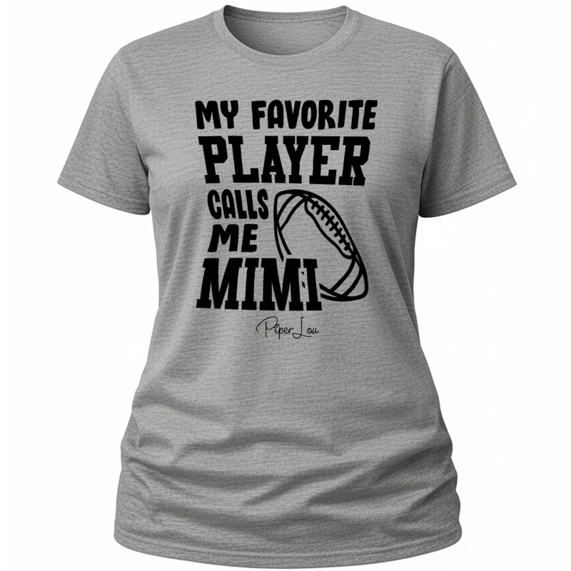 My Favorite Football Player Calls Me Mimi - Classic Tee White