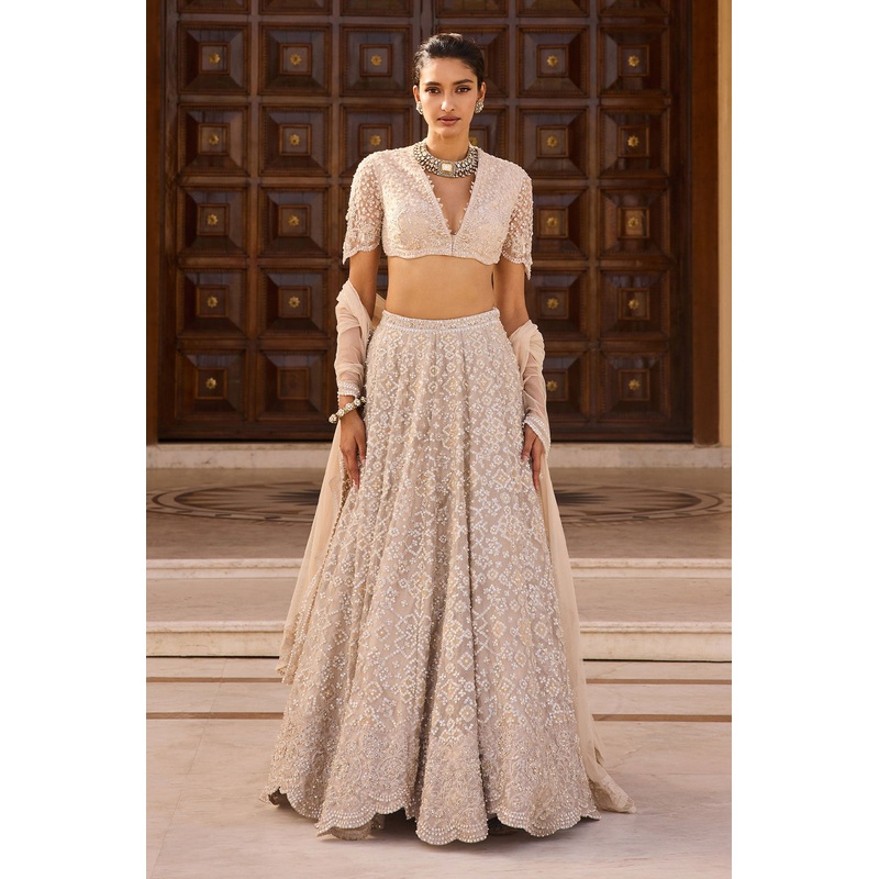 Serene Lehenga Set WATERGOLD