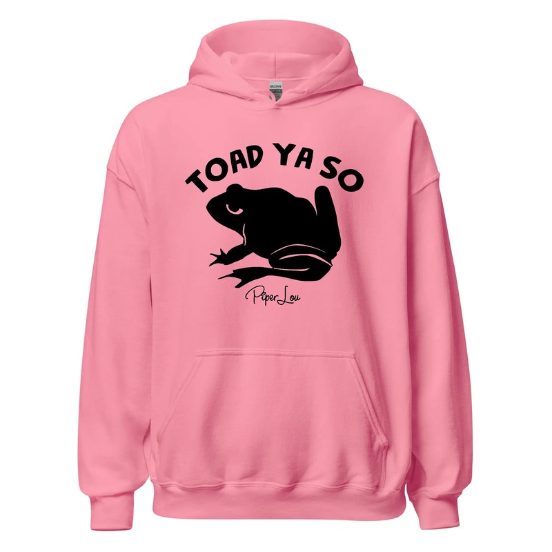Toad Ya So - Graphic Hoodie White