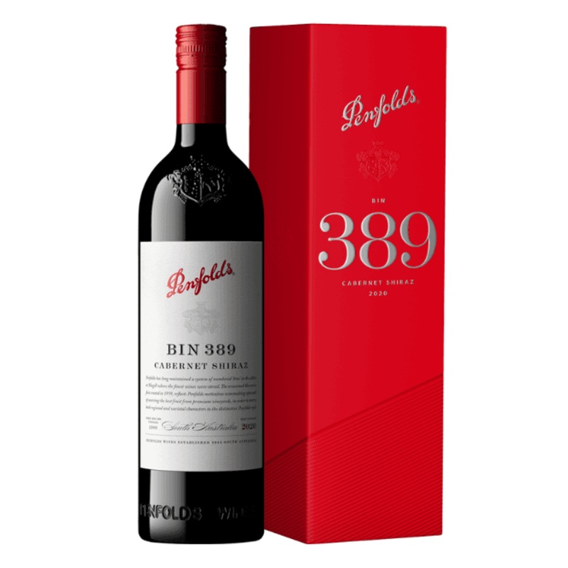 2019 Penfolds Bin 389 Cabernet Shiraz 750ml Gift Box
