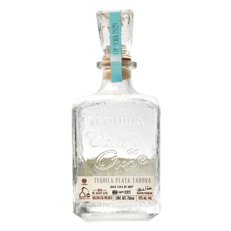 Cava De Oro Plata Tahona Tequila