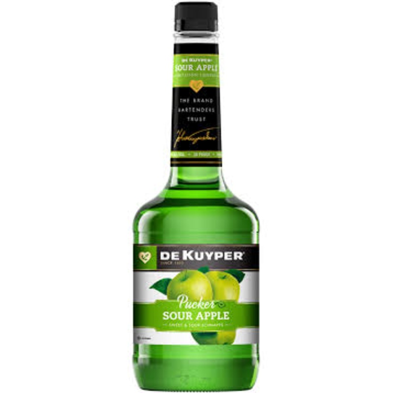 Dekuyper - Pucker Sour Apple Schnapps