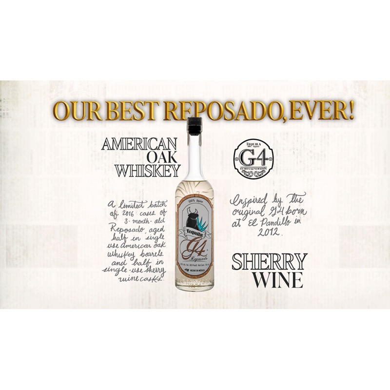 G4 Tequila Clasico Reposado