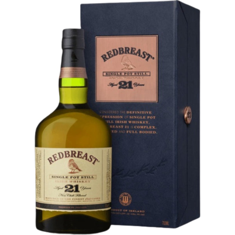 Redbreast Single Pot Still - Irish Whiskey Aged 21 Years (750ml)