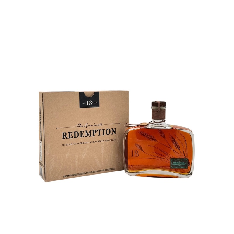 Redemption The Ancients Old Premium Bourbon Whiskey Barrel Proof 18 Year 750ml