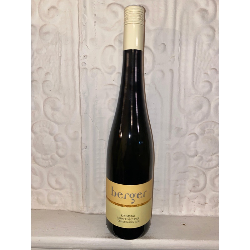 Gruner Veltliner, Berger 2020 (Kremstal, Austria)