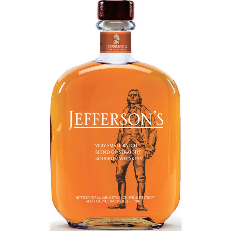 Jefferson S Straight Bourbon 82 3 750Ml Whiskey