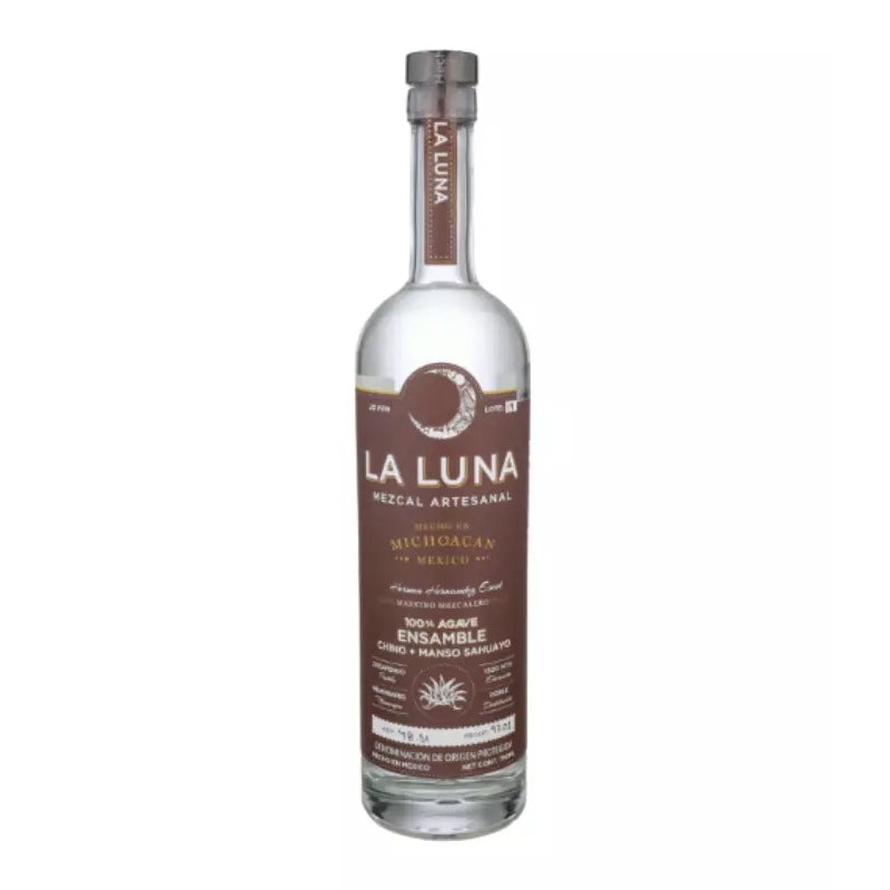 La Luna Ensamble Chino + Manso Sahuayo Mezcal Artesanal 750mL