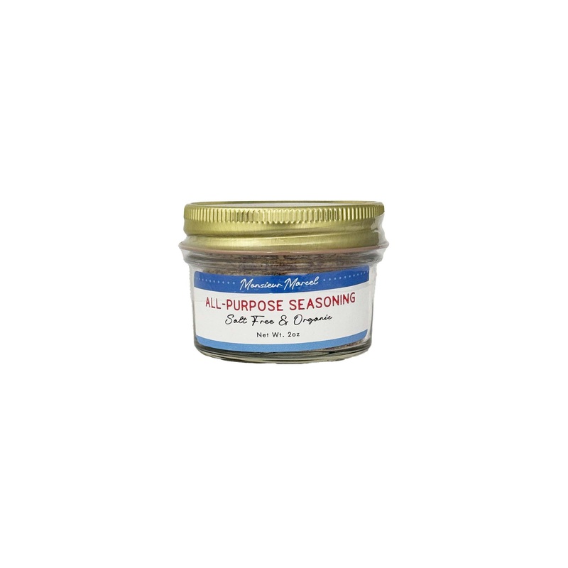 MONSIEUR MARCEL SALT-FREE ORGANIC ALL PURPOSE SEASONING 2oz