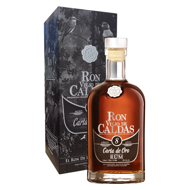Ron Viejo de Caldas Carta de Oro 8 Years Rum