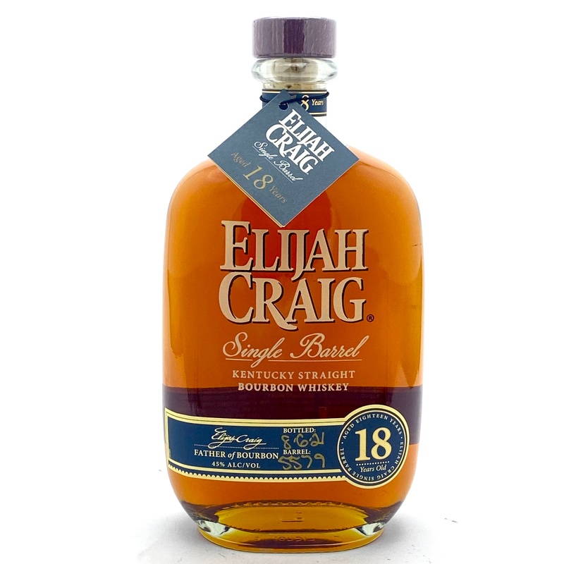 Elijah Craig 18 Year Bourbon Whiskey