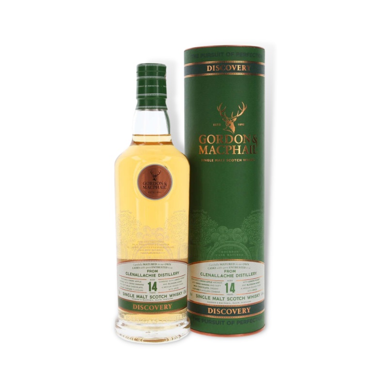 Glenallachie 14 Year Old Bourbon (G&M Discovery) Single Malt Scotch Whisky 700ml (ABV 43%)