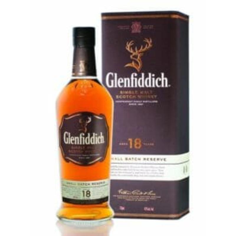Glenfiddich 18 Year Old Scotch Whiskey 750ml