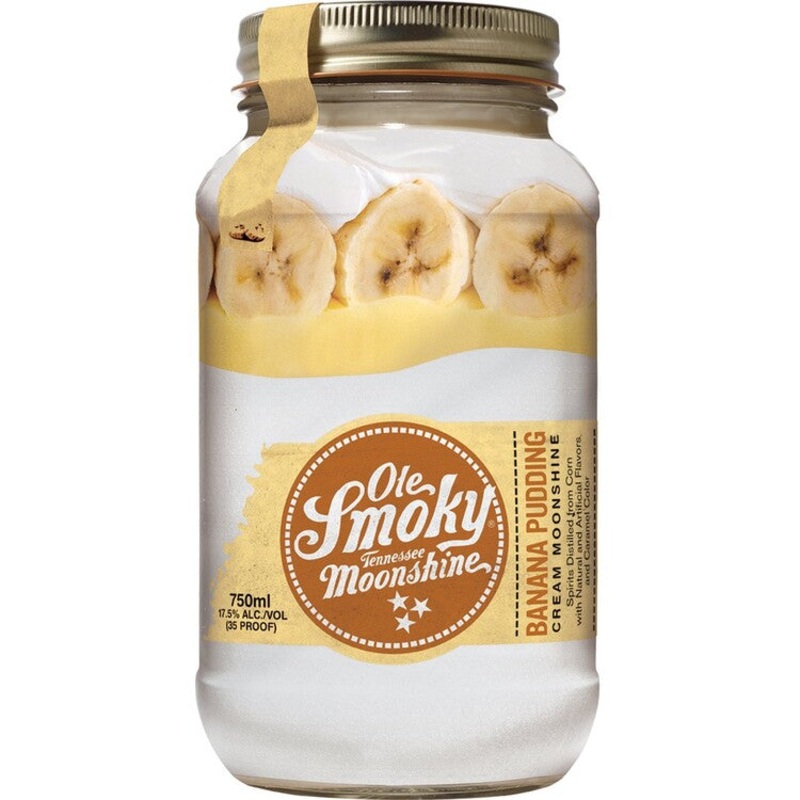 Ole Smoky Banana Pudding Cream Moonshine 35 750Ml Whiskey