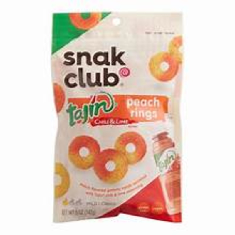 Snak Club Tajin Chile Lime Peach Rings 142g