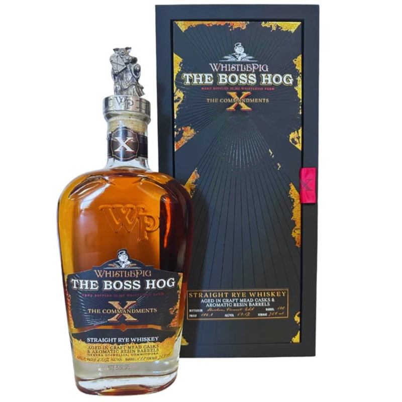 Whistlepig The Boss Hog X The Commandments Exclusive Reserve 106.2 750ML