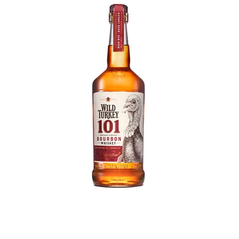 Wild Turkey 101 Bourbon Whiskey (750ml)