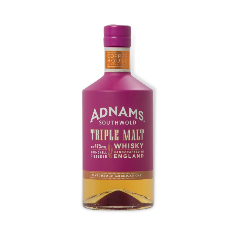 Adnams Triple Malt English Whisky 700ml (ABV 47%)
