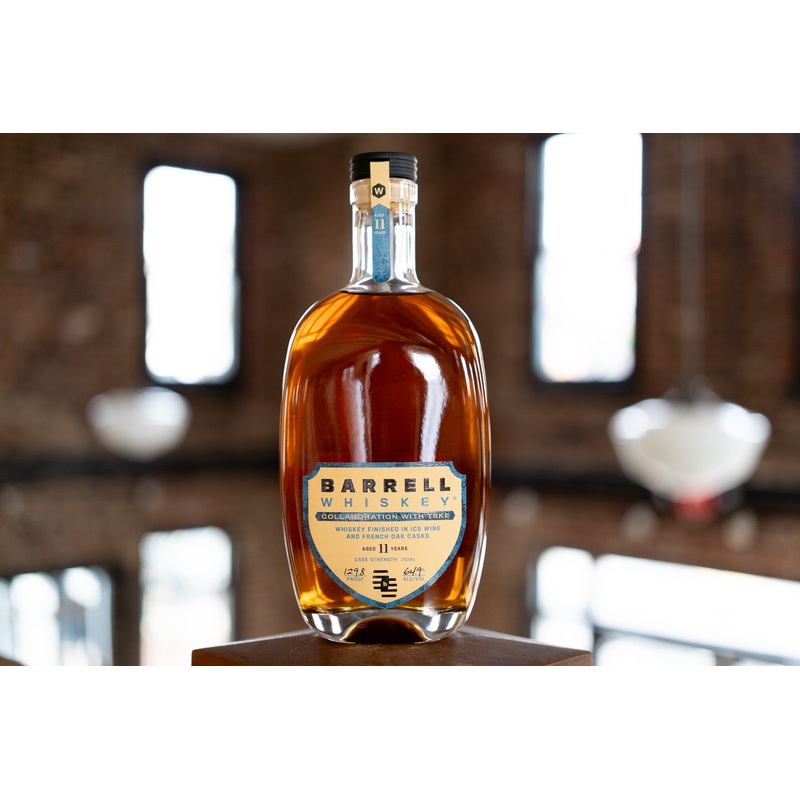 Barrell Craft Spirits x Collaboration With T8KE Single Barrel Barrel Strength 11 Year Ice Wine & French Oak Cask r/Bourbon Exclusive