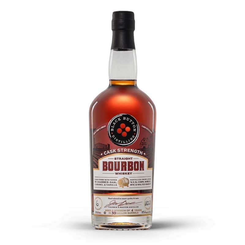 Black Button Distilling Cask Strength Straight Bourbon