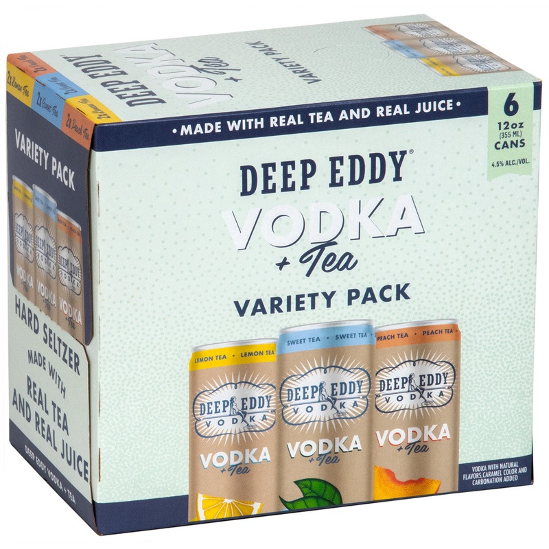 Deep Eddy tea VARITY 6PK