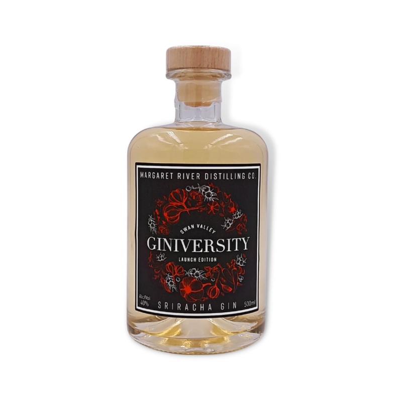 Giniversity Sriracha Gin 500ml (ABV 40%)