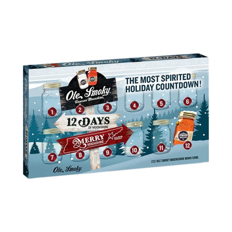 Ole Smoky 12 Days of Moonshine Minis Holiday Pack
