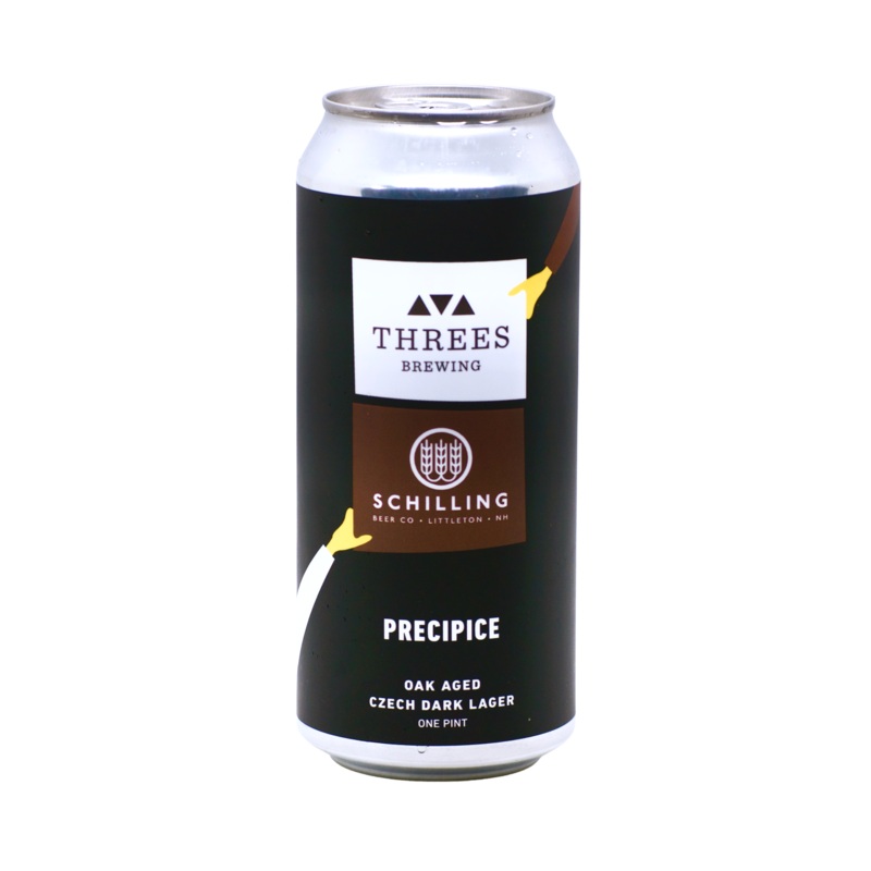 Precipice (Oak-Aged Dark Czech Lager) Collaboration with Schilling Beer Co.