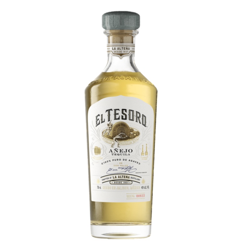 El Tesoro Tequila Anejo 80 3CL