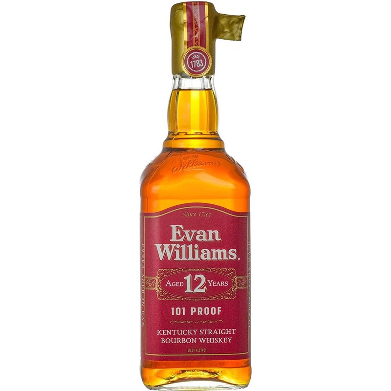 Evan Williams 12 Year Old Bourbon Whiskey 101 Proof Japan Edition 750 mL
