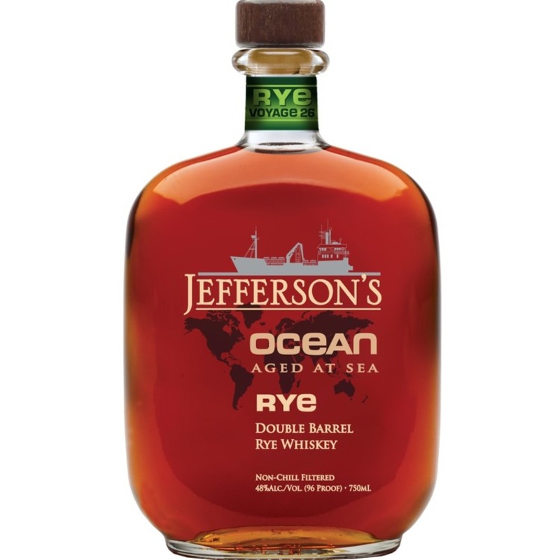 Jefferson S Straight Rye Whiskey Ocean Aged At Sea Double