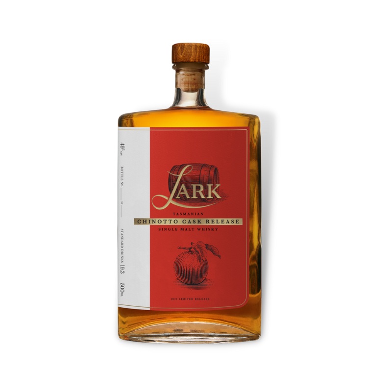 Lark Chinotto Cask Release Single Malt Whisky 500ml (ABV 49%)