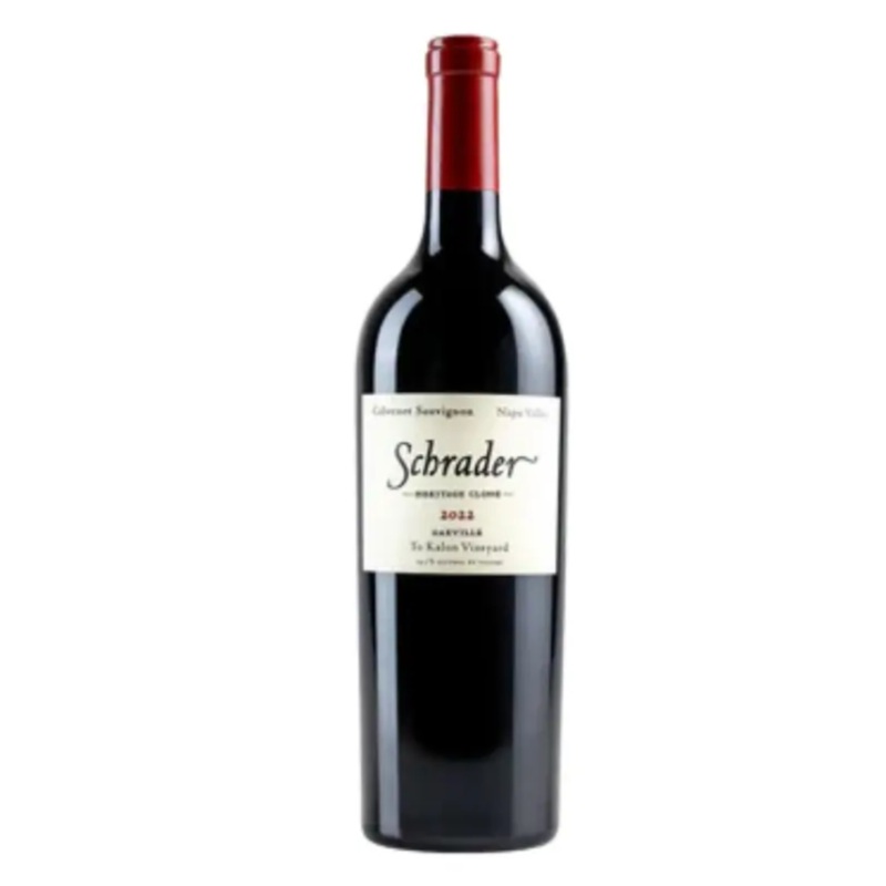 Schrader Heritage Clone To Kalon Vineyard Cabernet Sauvignon 2022 750mL