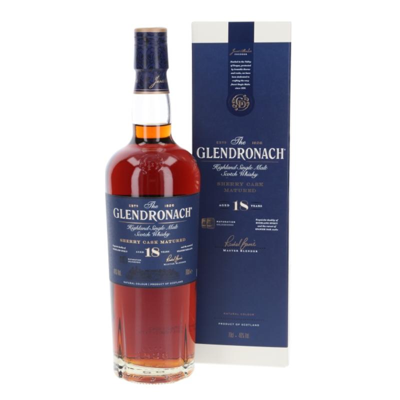 The Glendronach 'Sherry Cask Matured' Single Malt 18 Years 700ml